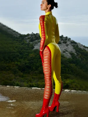Latex Tie Me Up, Catsuit Me Up