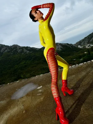 Latex Tie Me Up, Catsuit Me Up