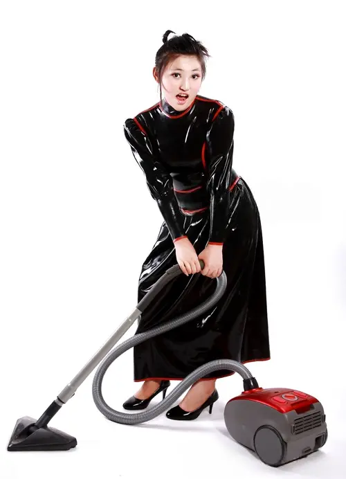 Latex Total Black Dress Latex Total Black Dress