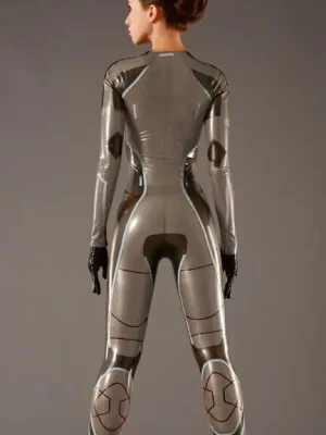 Latex Tron Lady Costume Catsuit Latex Tron Lady Costume Catsuit