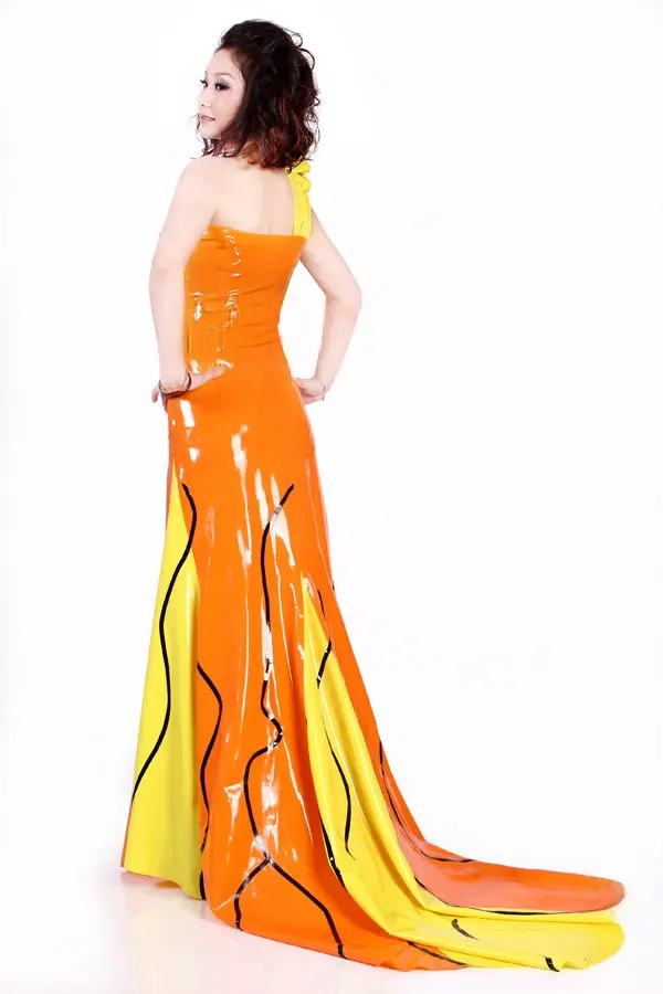 Latex Tropical Sun Dress Latex Tropical Sun Dress