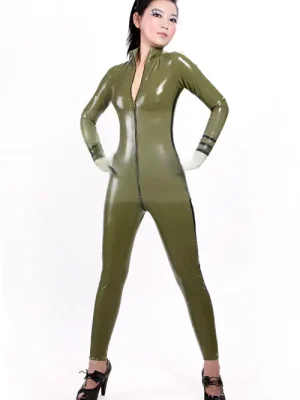 Latex Uniformity Catsuit Latex Uniformity Catsuit