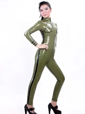 Latex Uniformity Catsuit Latex Uniformity Catsuit