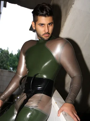Latex Unisex Cadmar Back Zipper Catsuit Latex Unisex Cadmar Back Zipper Catsuit