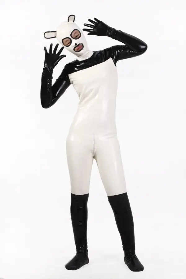 Latex Unisex Playful Pet Catsuit Latex Unisex Playful Pet Catsuit