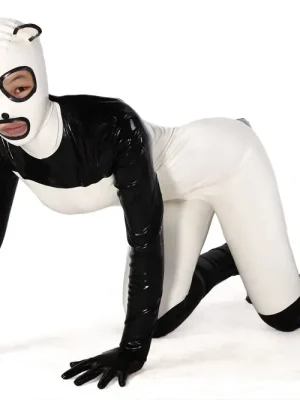Latex Unisex Playful Pet Catsuit Latex Unisex Playful Pet Catsuit