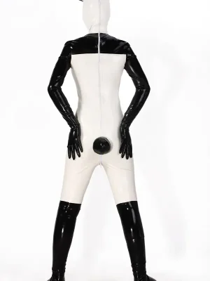 Latex Unisex Playful Pet Catsuit Latex Unisex Playful Pet Catsuit