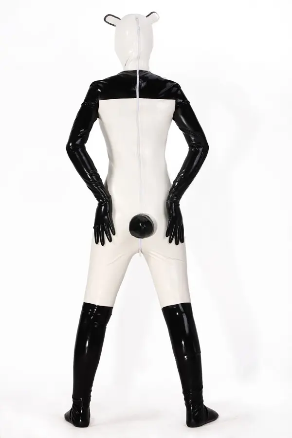 Latex Unisex Playful Pet Catsuit Latex Unisex Playful Pet Catsuit