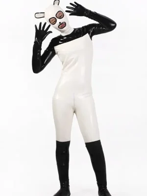 Latex Unisex Playful Pet Catsuit Latex Unisex Playful Pet Catsuit