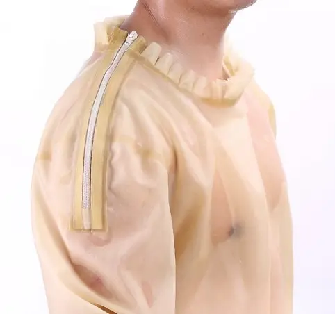Latex Unisex Transparent Sweat Suit Catsuit Latex Unisex Transparent Sweat Suit Catsuit