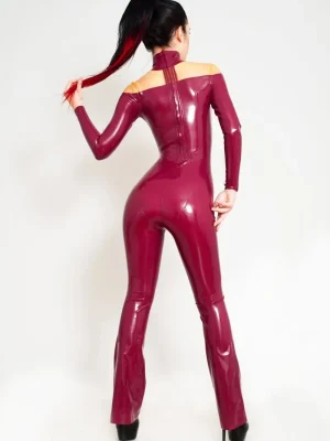 Latex Vivacious Pants Suit Catsuit